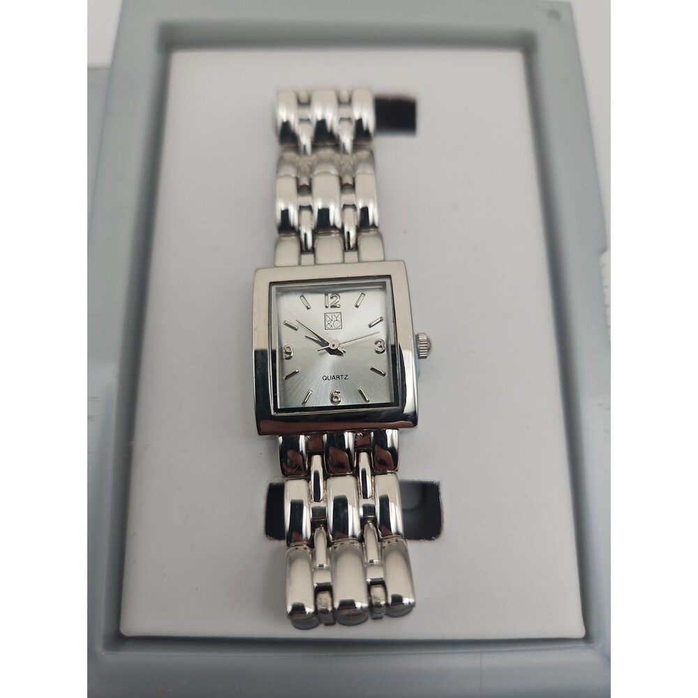 New York & Company Silver Toned Women's Watch Analog Bracelet Band